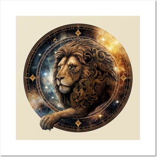 Leo Zodiac Sign Posters and Art